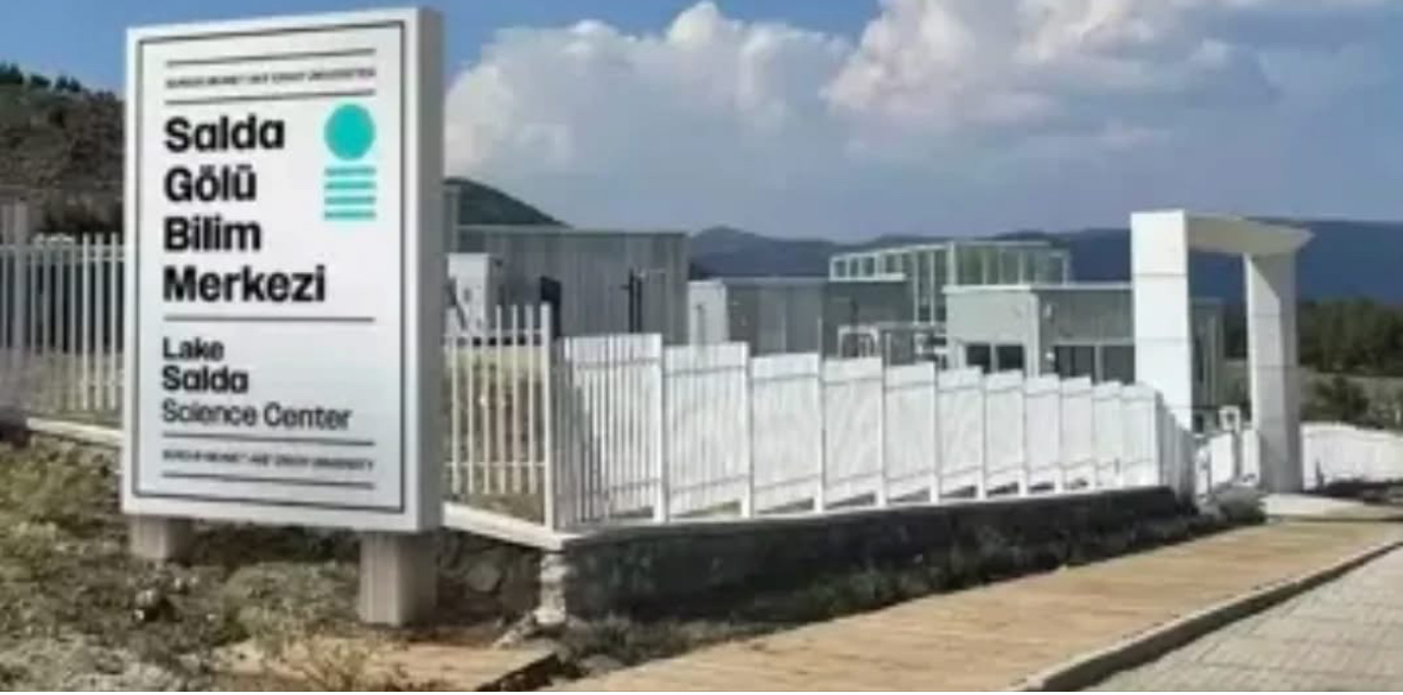 Salda Gölü Bilim Merkezi kuruldu