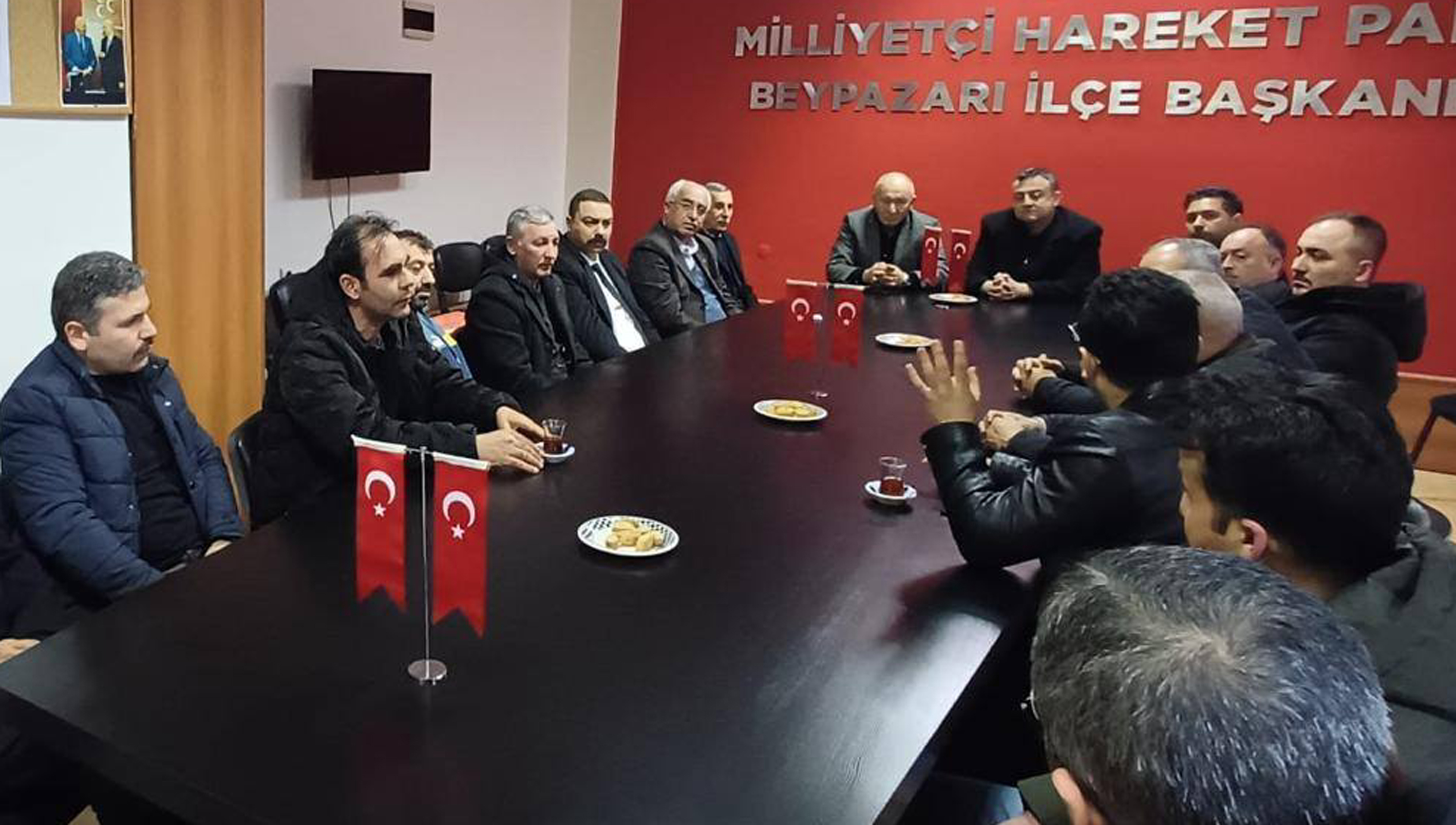 Cumhur İttifakı Beypazarı İlçe Başkanları 2'nci kez bir araya geldi