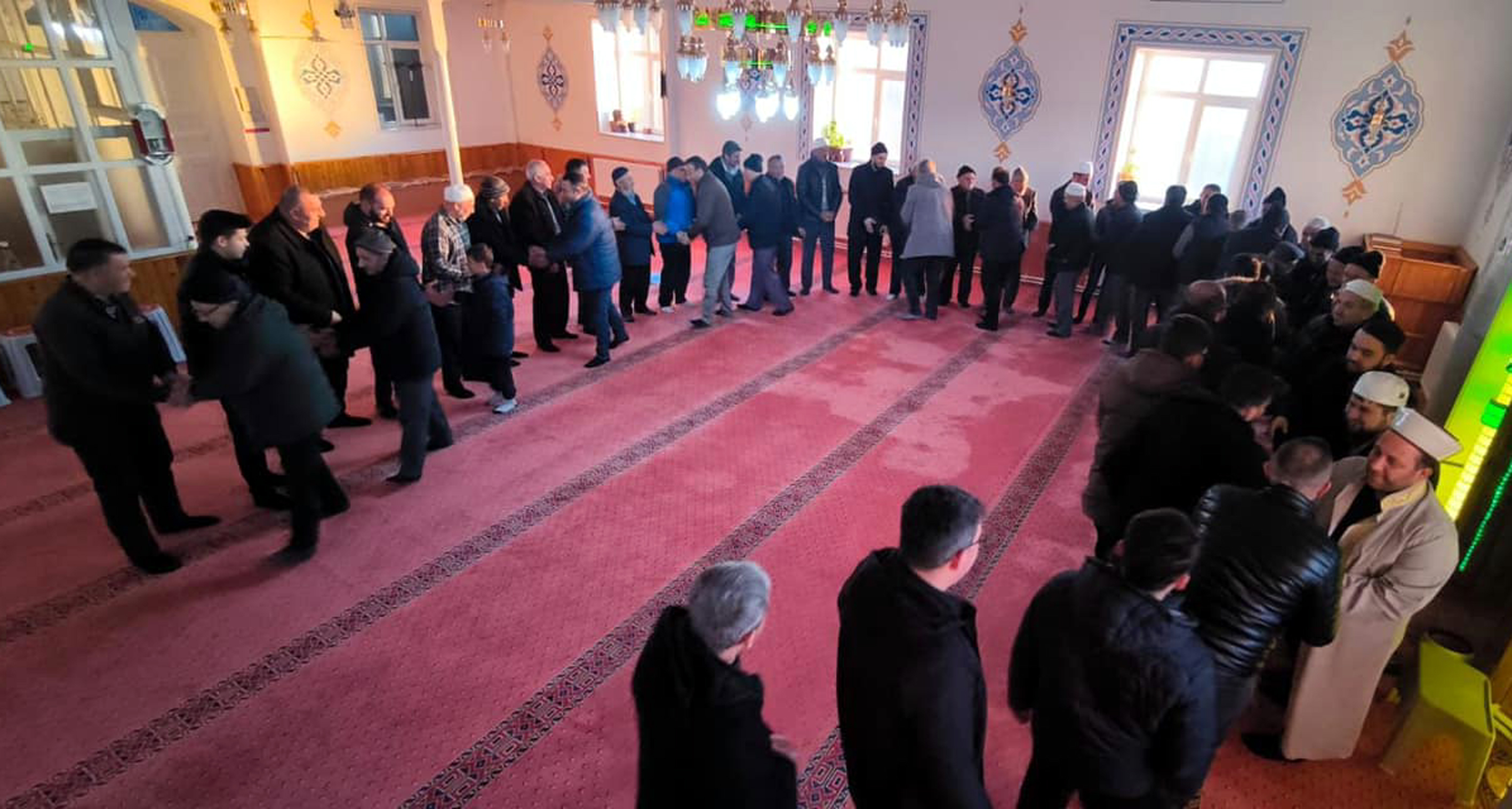 Beypazarı Macun Mahallesi'nde sabah namazı buluşması