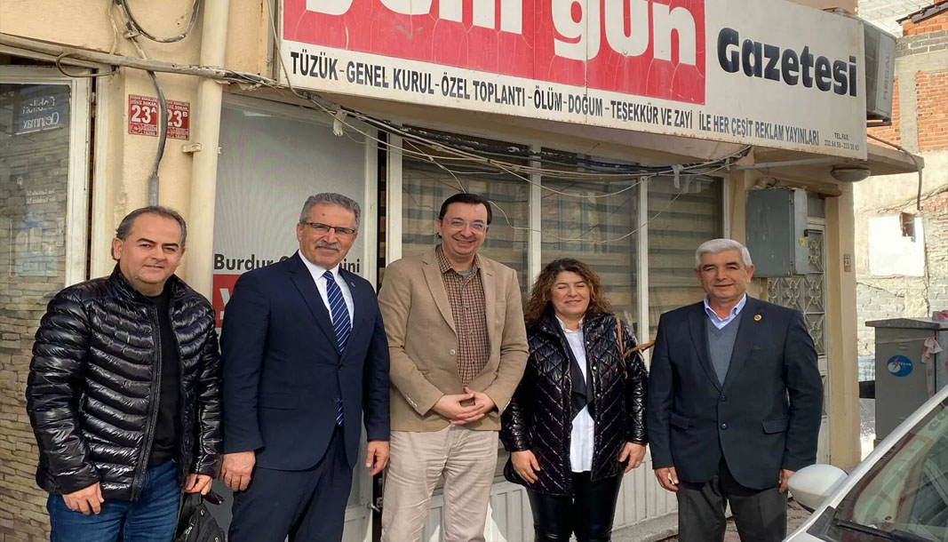 Burdur Kent Konseyi'nden BİK Genel Kurul Üyesi Tuncel’e ziyaret