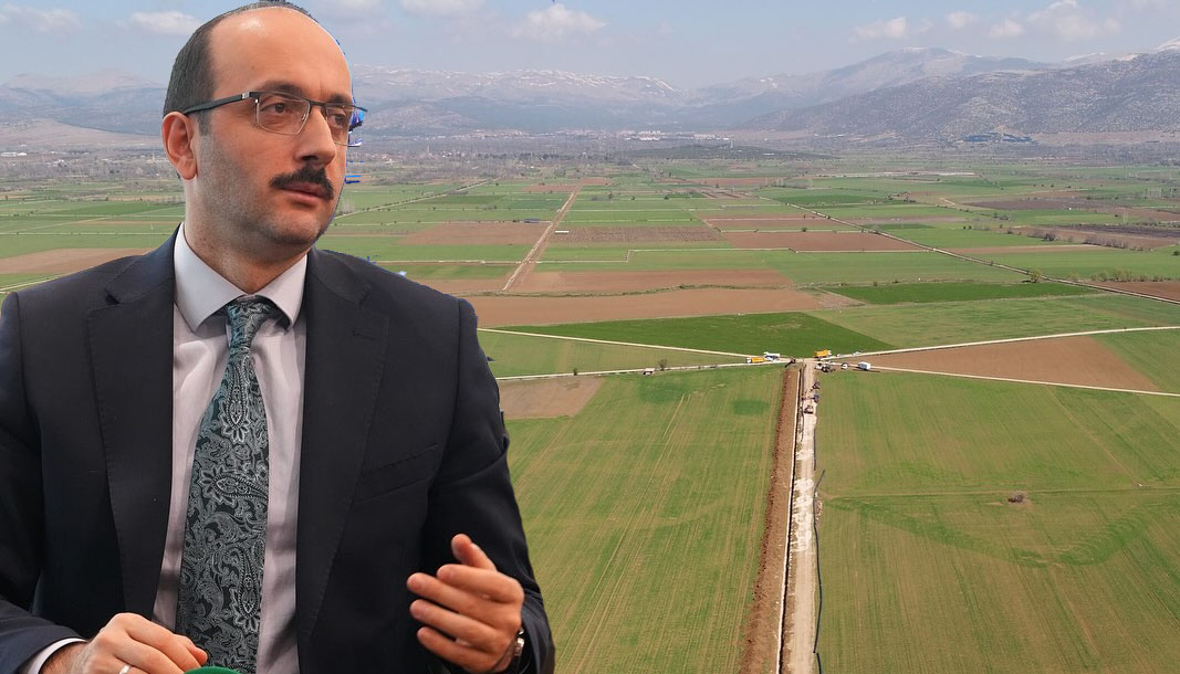 Isparta Atabey sulaması yenilemesi devam ediyor
