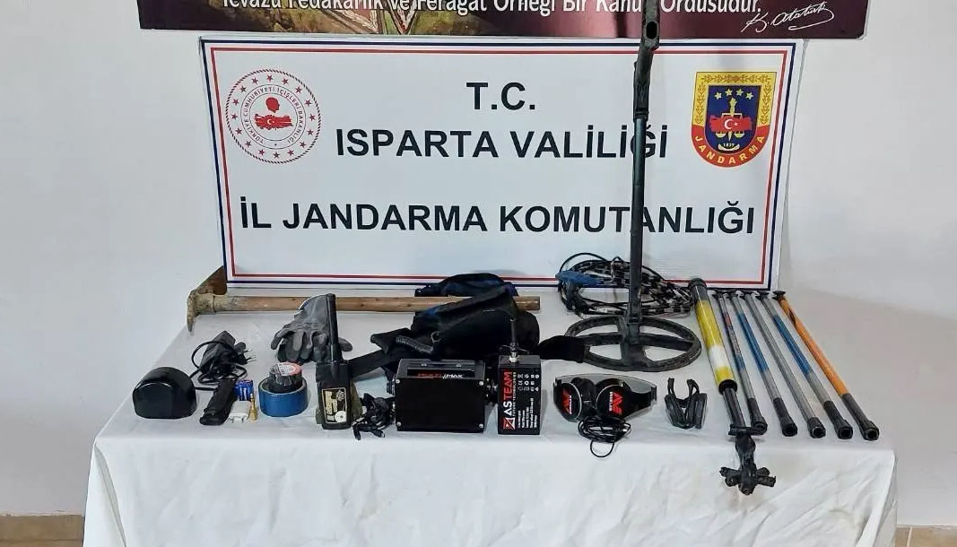 Isparta’da tarihi eser operasyonları