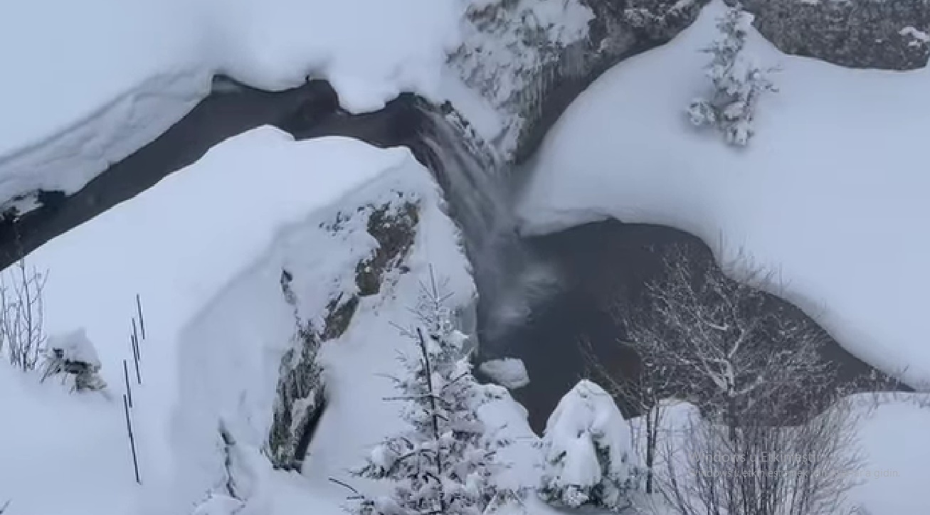 Sis Dağı Yaylası Sandık Gölü kışın bir başka güzel