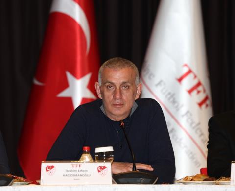TFF Başkanı Hacıosmanoğlu Başkanlığında, sporda şiddet masaya yatırıldı