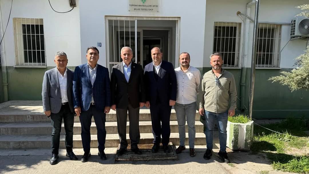 Milletvekili Kadem Mete, Milas Yem Fabrikası'nı ziyaret etti