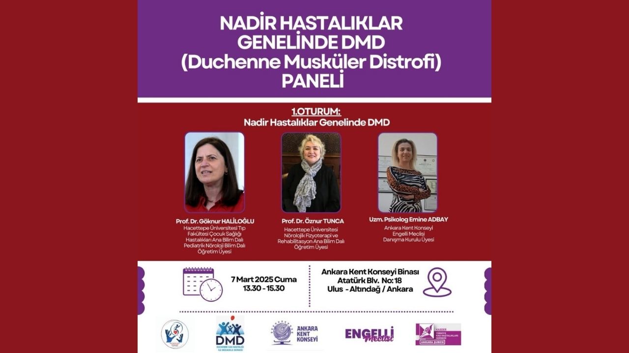 AKK Engelli Meclisi'nden DMD farkındalığı paneli!