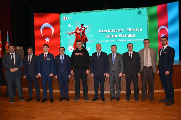 Ortadoğu Teknik Üniversitesi'nde Azerbaycan Türkiye Kültür Gecesi