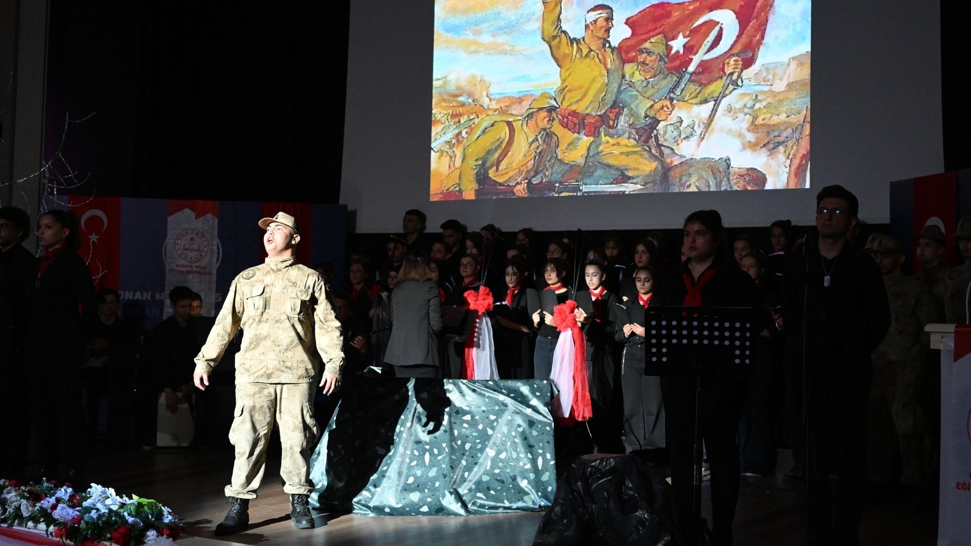 Aydın'da Çanakkale Zaferi'nin 110. yılı kutlandı