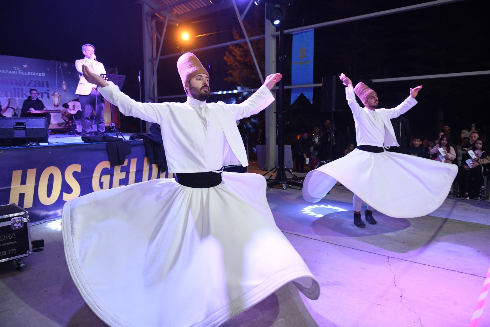 Beypazarı'nda Ramazan akşamları gösterileri ilgi görüyor