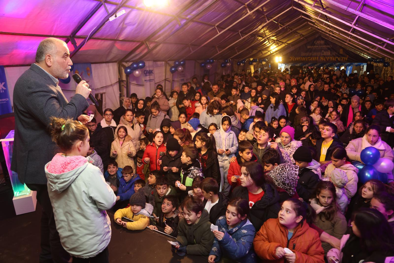 Canik'te Ramazan eğlenceleri devam ediyor