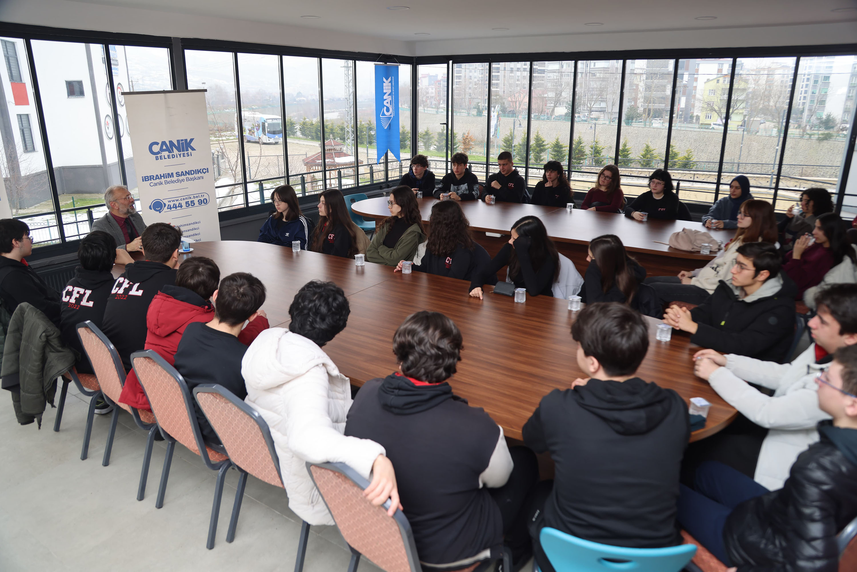 Canik'te Türk kültürü söyleşisi