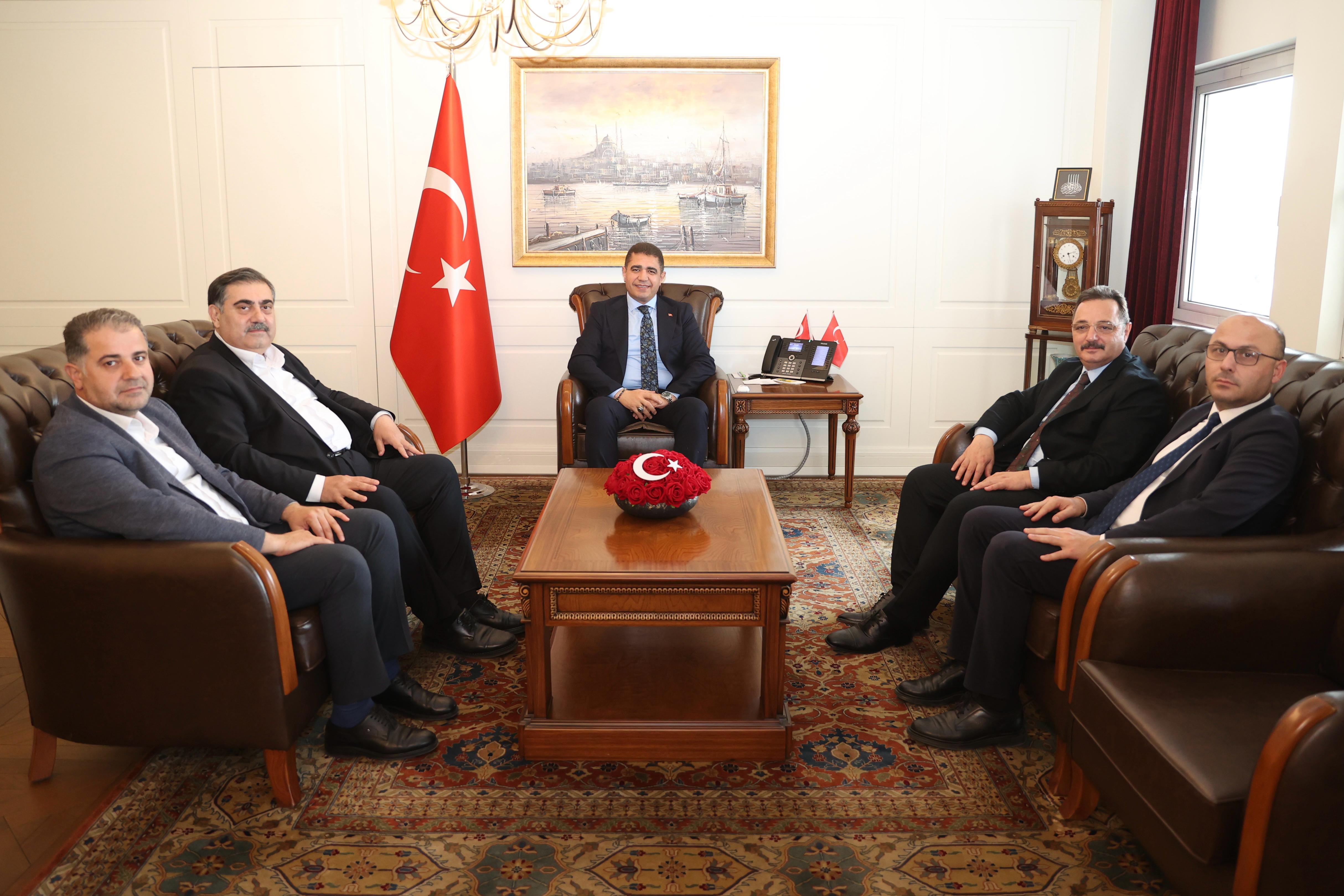 TİMBİR'den Düzce Valisi Selçuk Aslan'a ziyaret