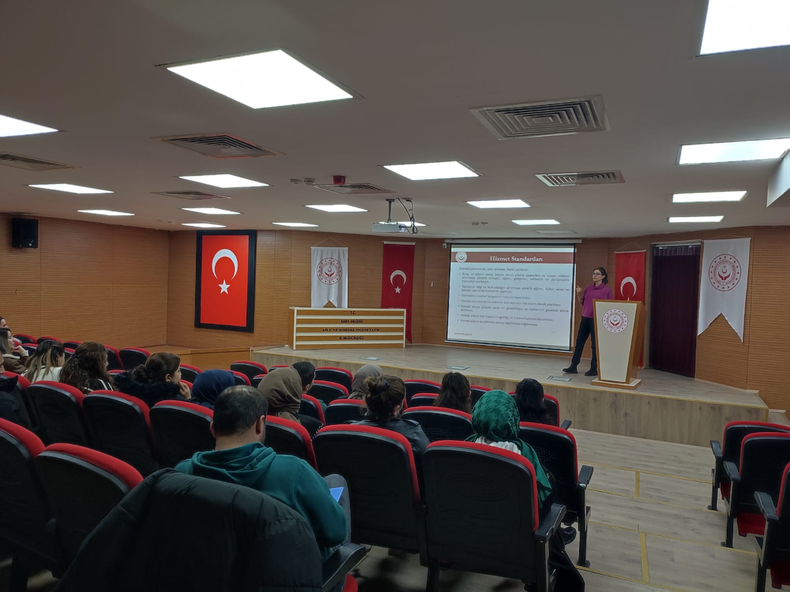 Kars ASHM'de personele Oryantasyon Eğitimi verildi