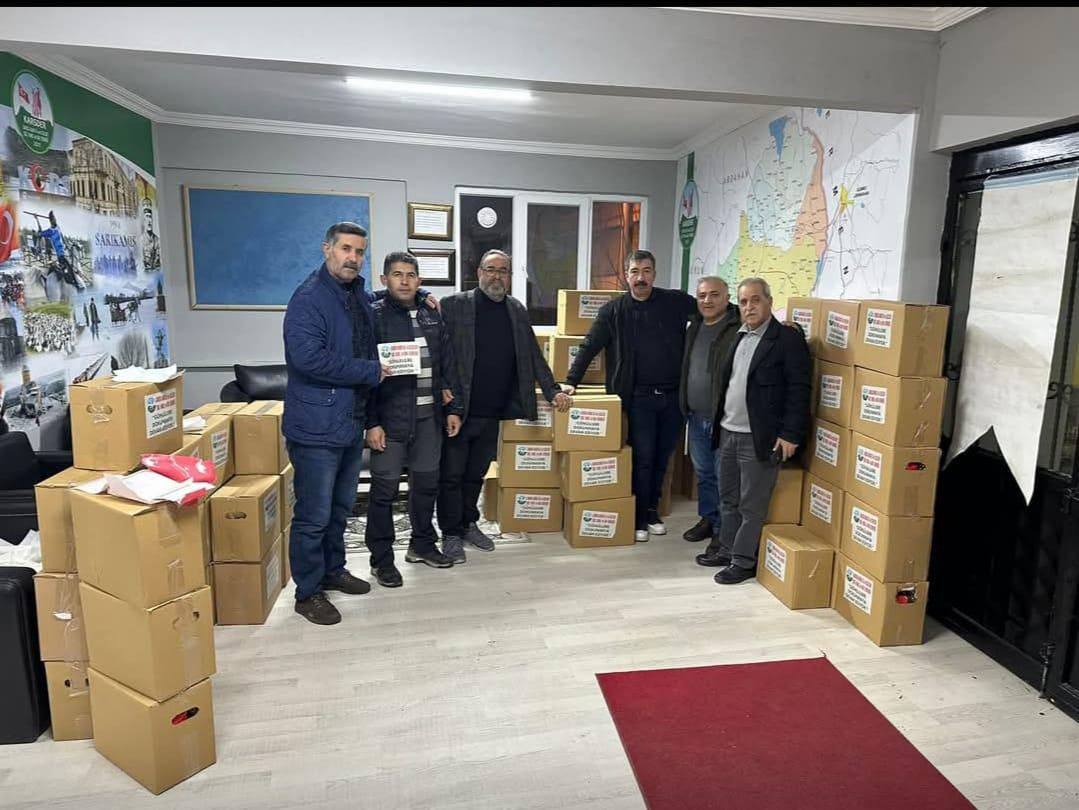 Darıca'da ihtiyaç sahiplerine 300 ramazan kolisi dağıtıldı