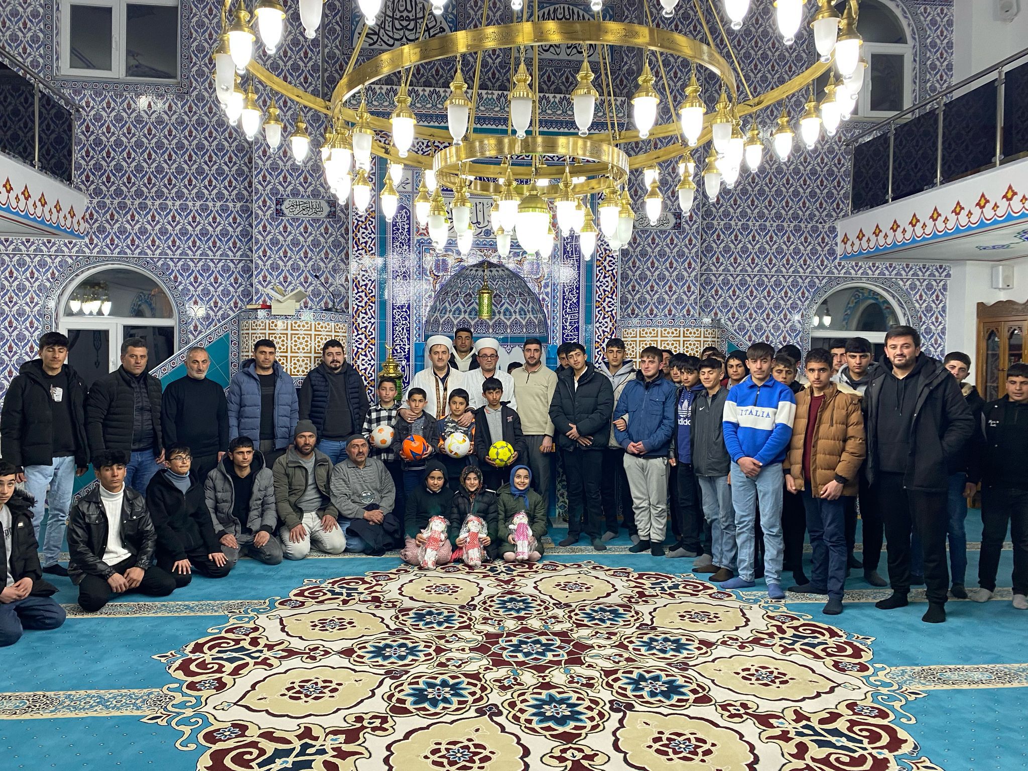 Kars'ın Selim ilçesinde “Enderun” usulü teravih namazı kılındı