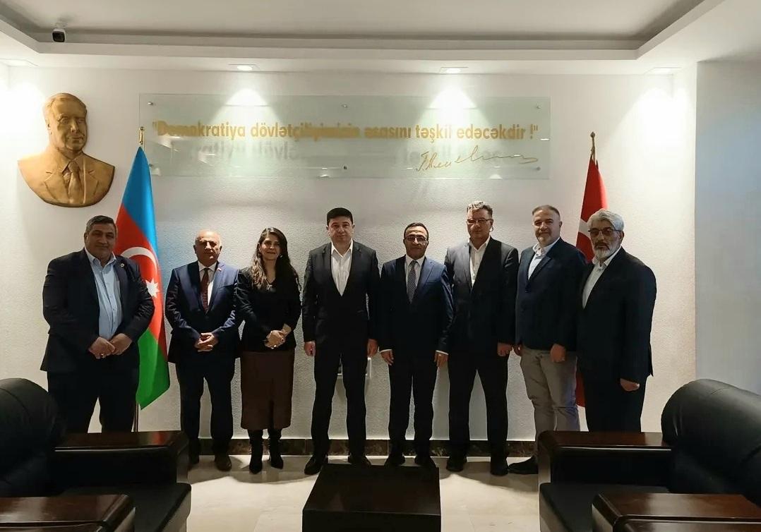 Kars Kent Konseyi, Azerbaycan Başkonsolosu Zamin Aliyev’i ziyaret etti