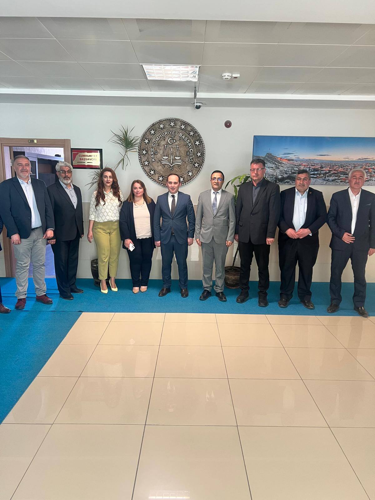 Kars Kent Konseyi, Konsey Yürütme Kurulu üyeleriyle ziyaretlerde bulundu