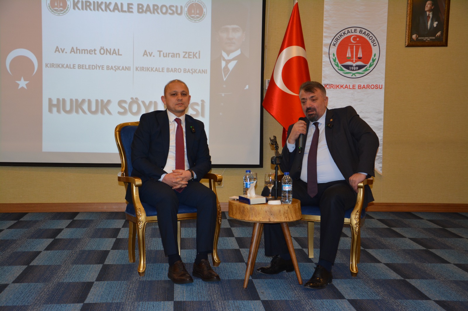 Kırıkkale’de genç avukatlar için söyleşi