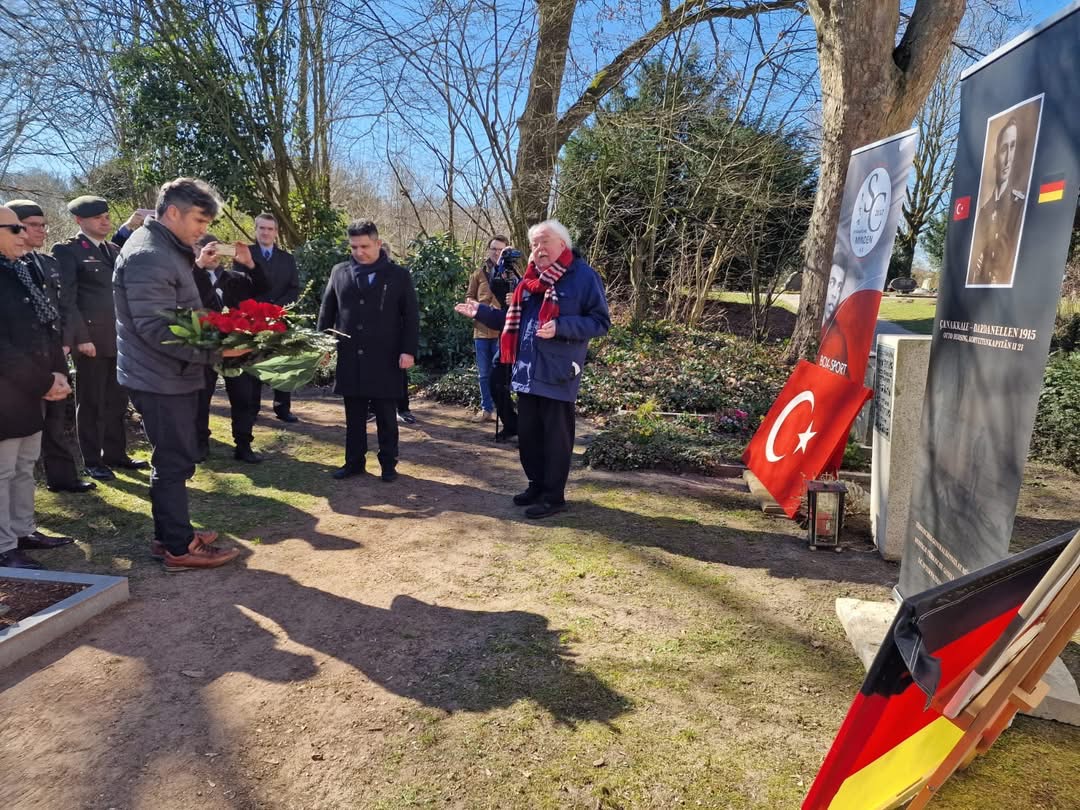 Münster’de anma töreni: Osmanlı’ya destek veren Alman komutan anıldı