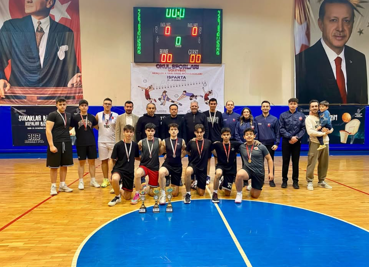 Isparta'da Yeşilay Spor Oyunları 3x3 Basketbol Turnuvası sona erdi