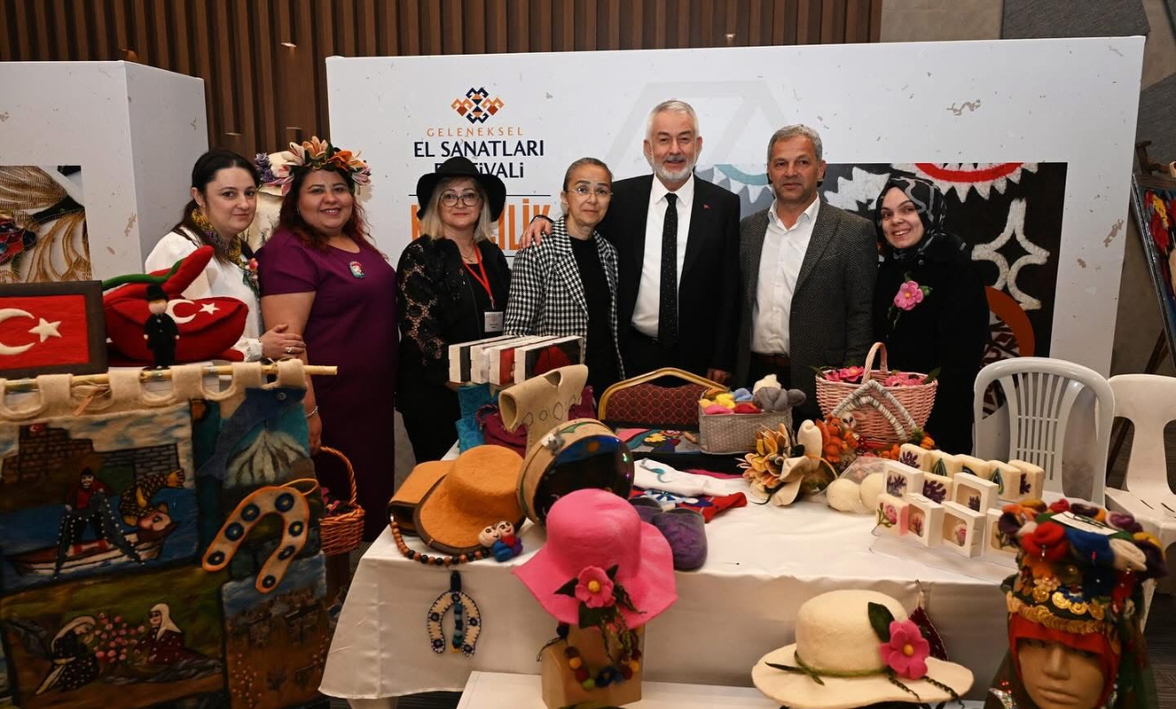 9 ilden 27 sanatkâr Geleneksel El Sanatları Festivali’nde