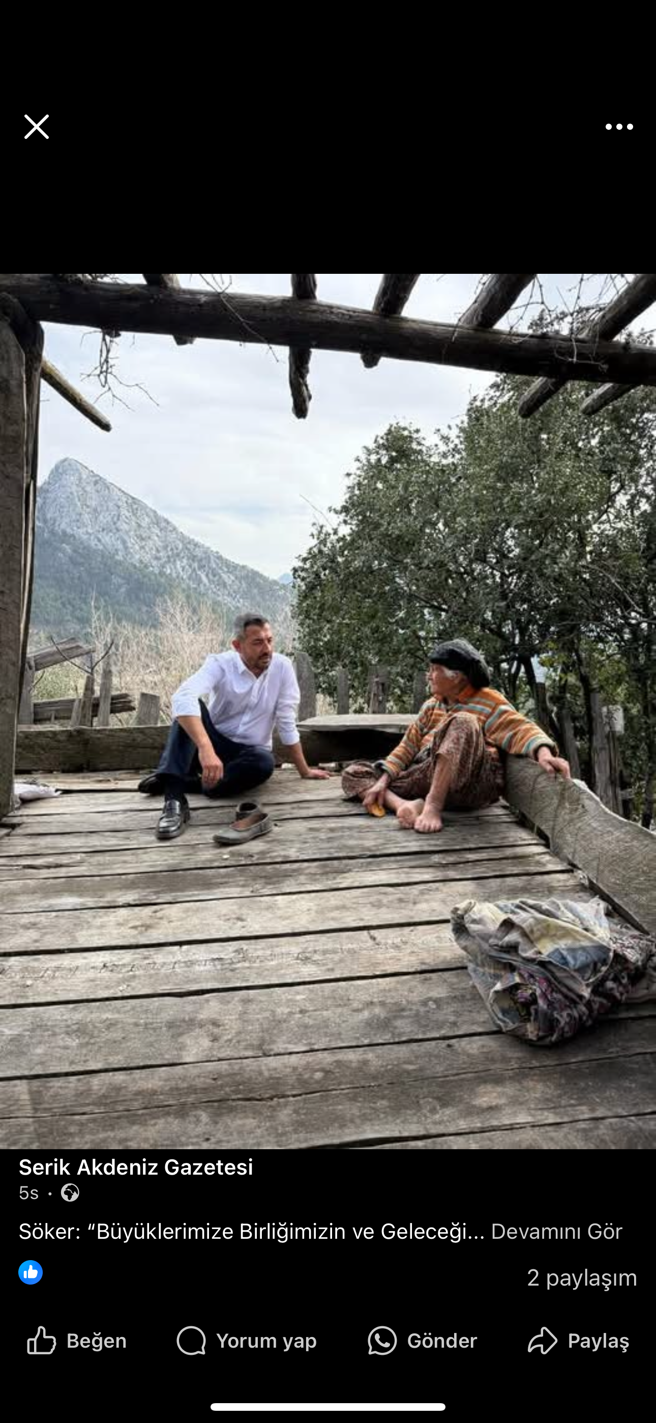 Ahmet  Söker: “Büyüklerimiz birliğimizin ve geleceğimizin teminatı”