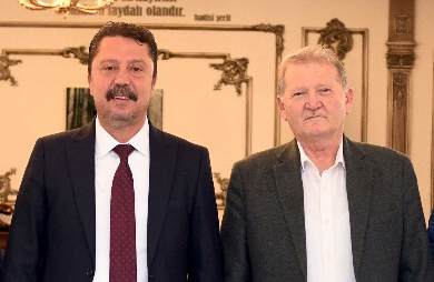 İHH Beypazarı Temsilciliği Belediye Başkanı'na ziyarette bulundu