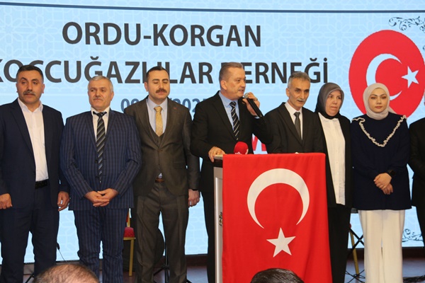 Korgan ilçesi Koçcuğazlılar Derneği  iftar programı