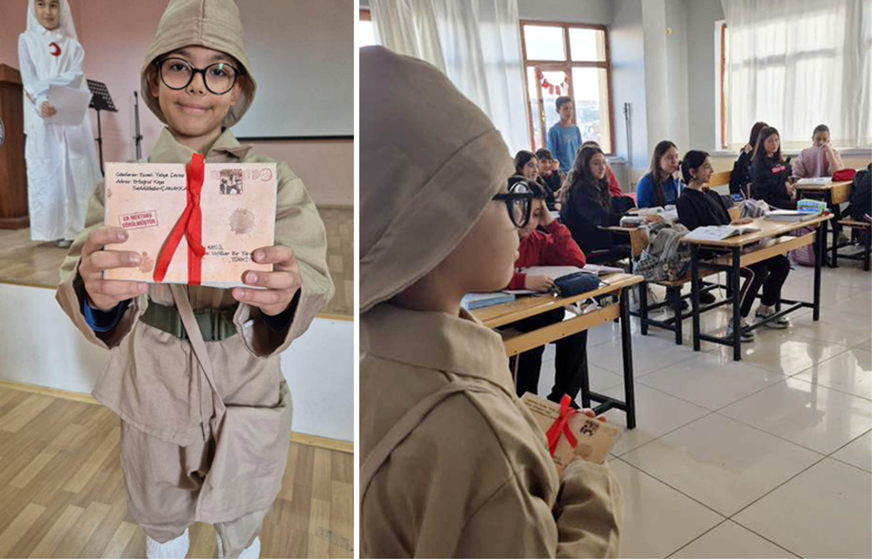 Seddülbahir Posta Eri Ali Oğlu Mehmet Hilmi, Mehmetçiklerin postalarını dağıttı