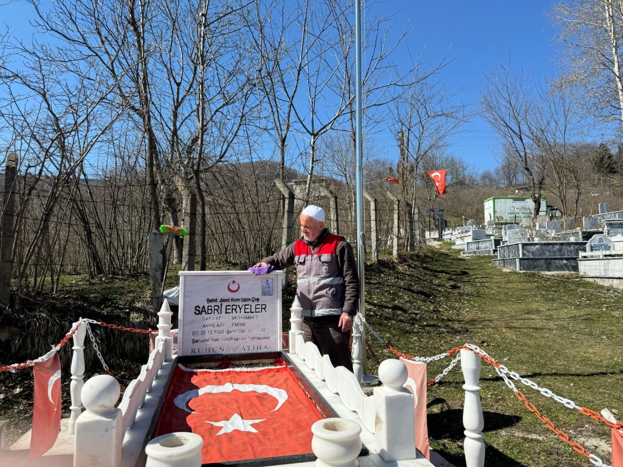 Ordu Büyükşehir Belediyesi şehitleri unutmadı