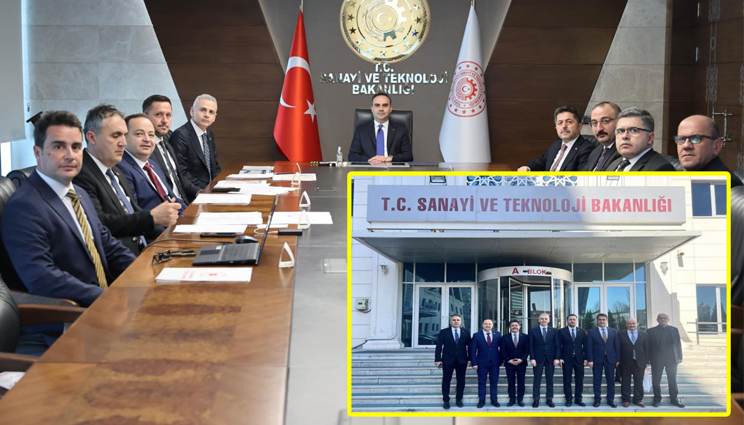 Karaman'da Vali Çiçekli ve milletvekillerinden Bakan Kacır’a ziyaret