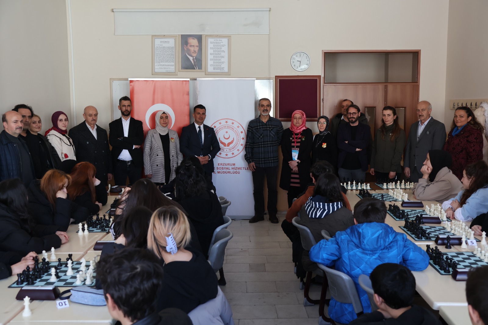 Koruma altındaki çocukların gelişimi için Satranç Turnuvası düzenlendi