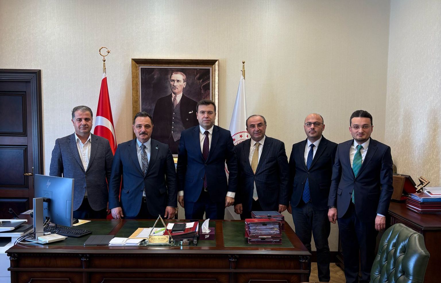 TİMBİR’den İçişleri Bakanlığı Personel Genel Müdürü Akmeşe'ye ziyaret