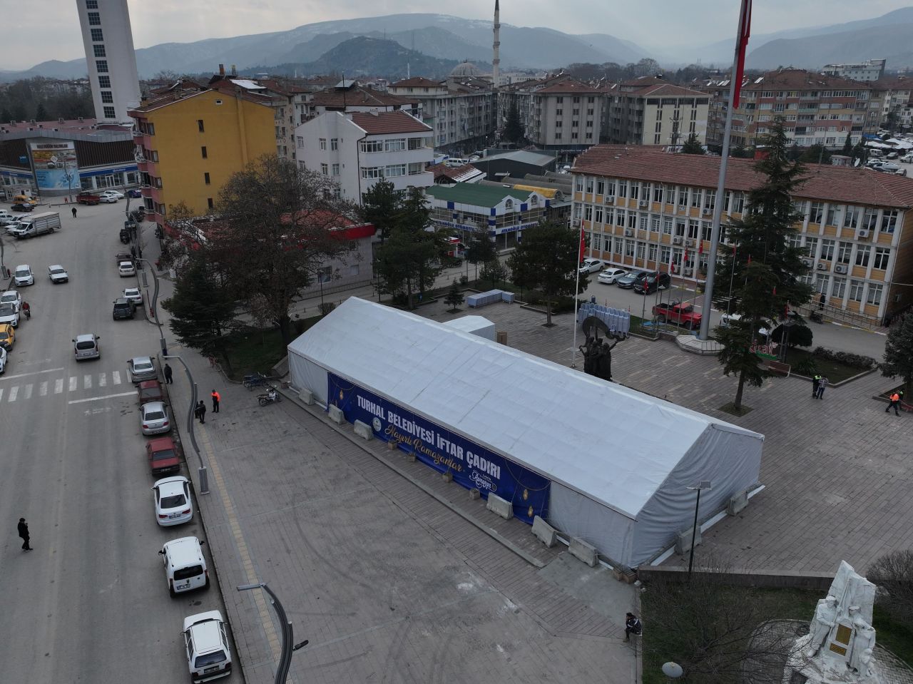 Turhal Belediyesi gönül sofrası kurdu