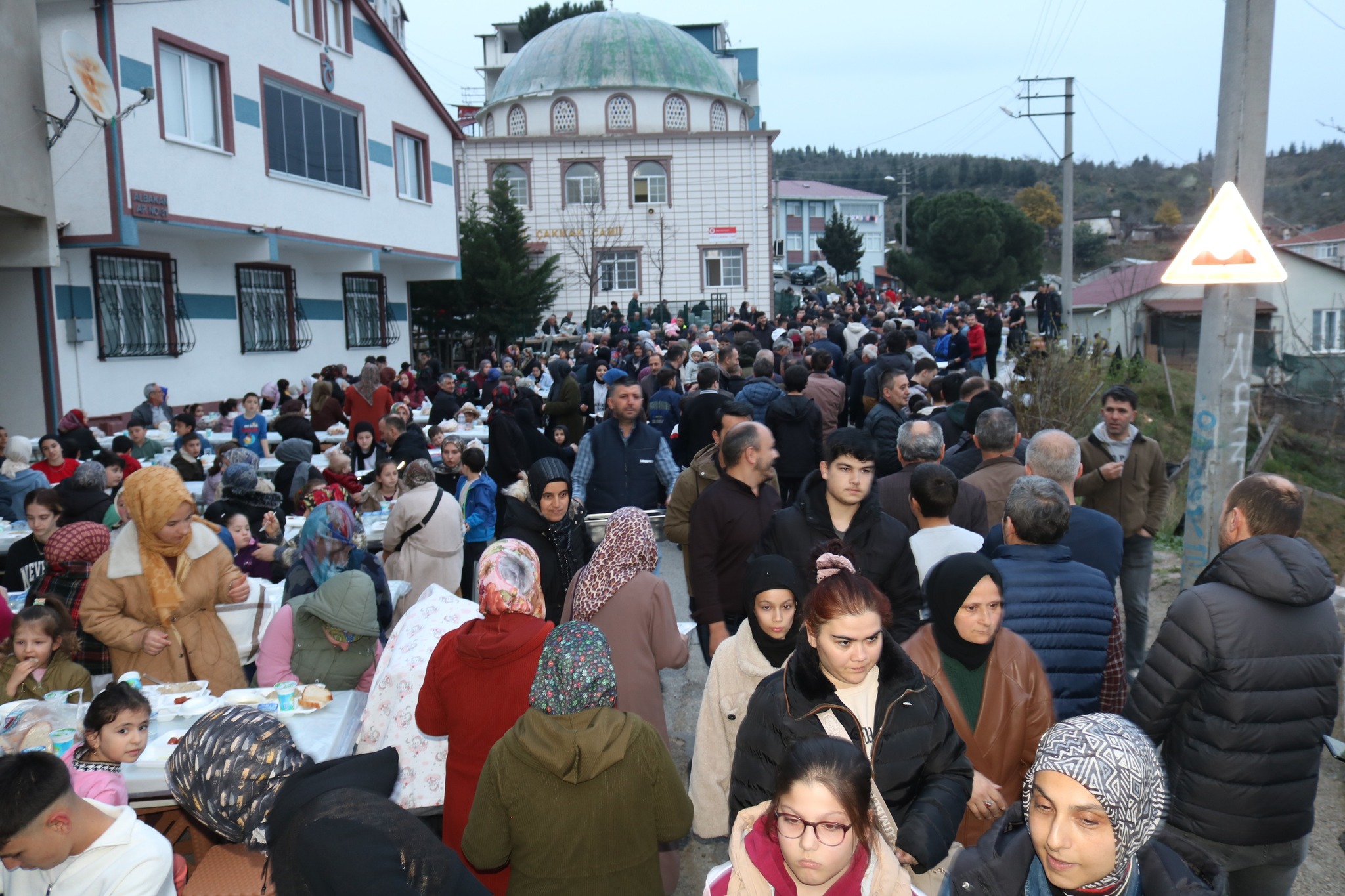 Ağasarlılar gurbette keşkek iftarıyla buluştular