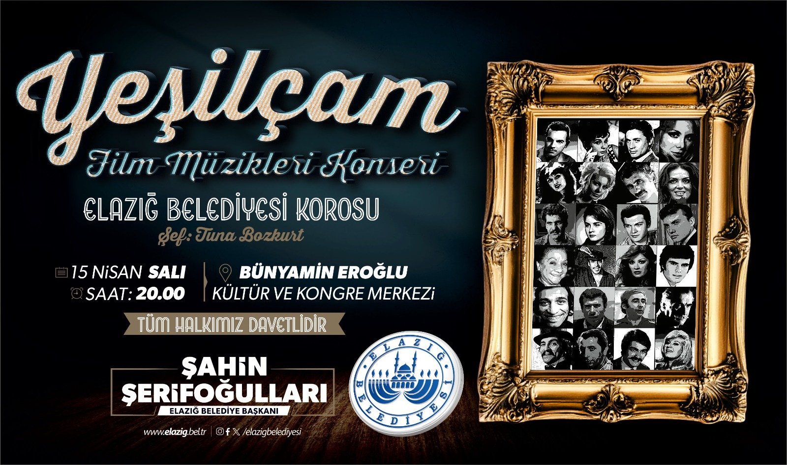 Elazığ’da Yeşilçam rüzgarı esecek
