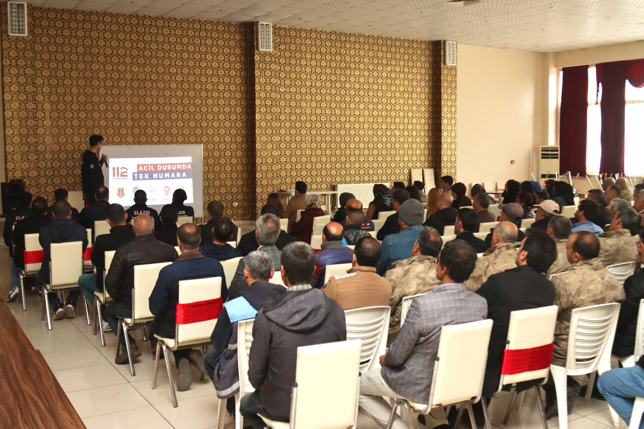 Elazığ Belediyesi, Maden’deki kamu personeline eğitim programı düzenledi
