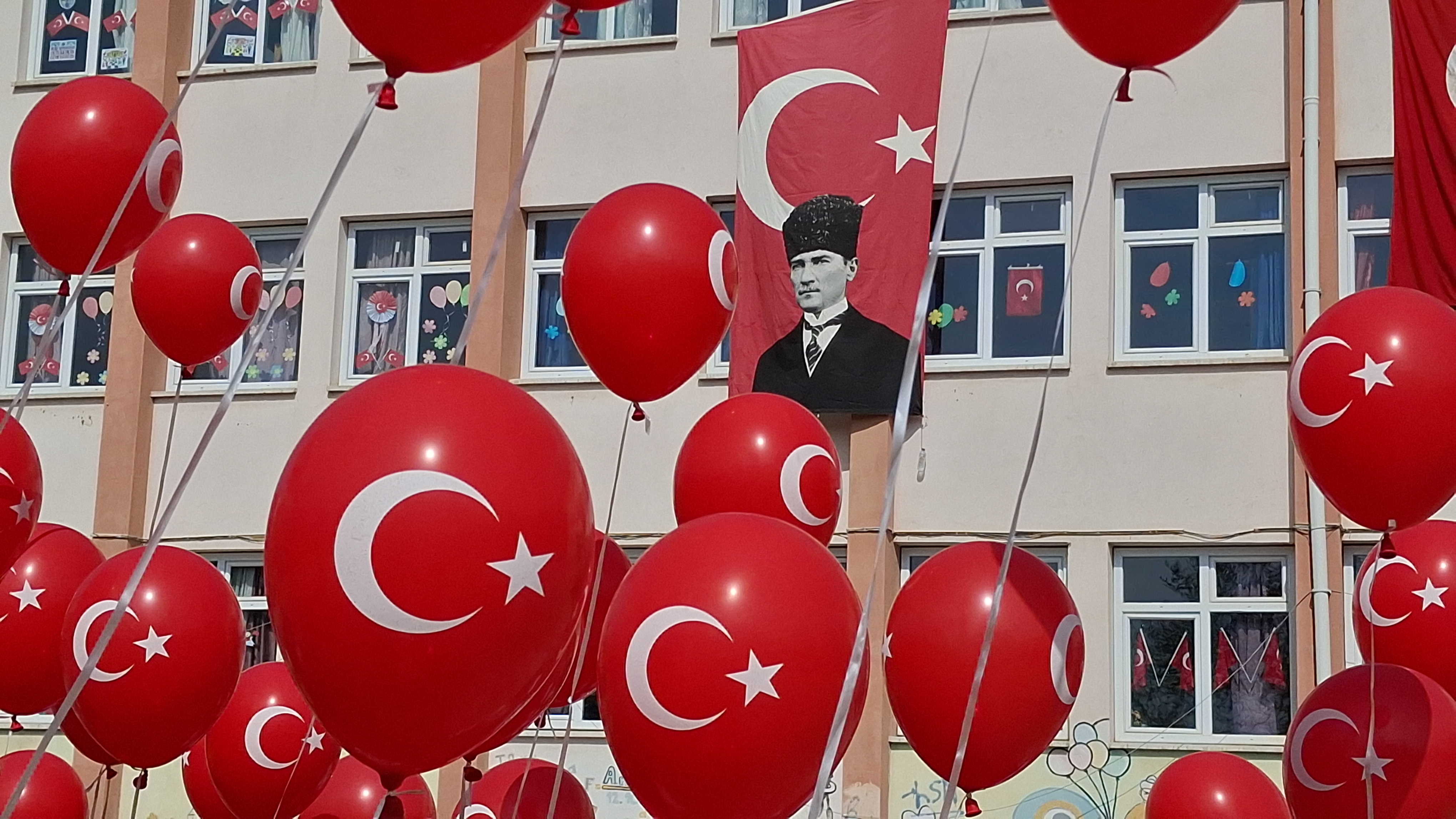 Beypazarı'nda 23 Nisan Ulusal Egemenlik ve Çocuk Bayramı kutlaması