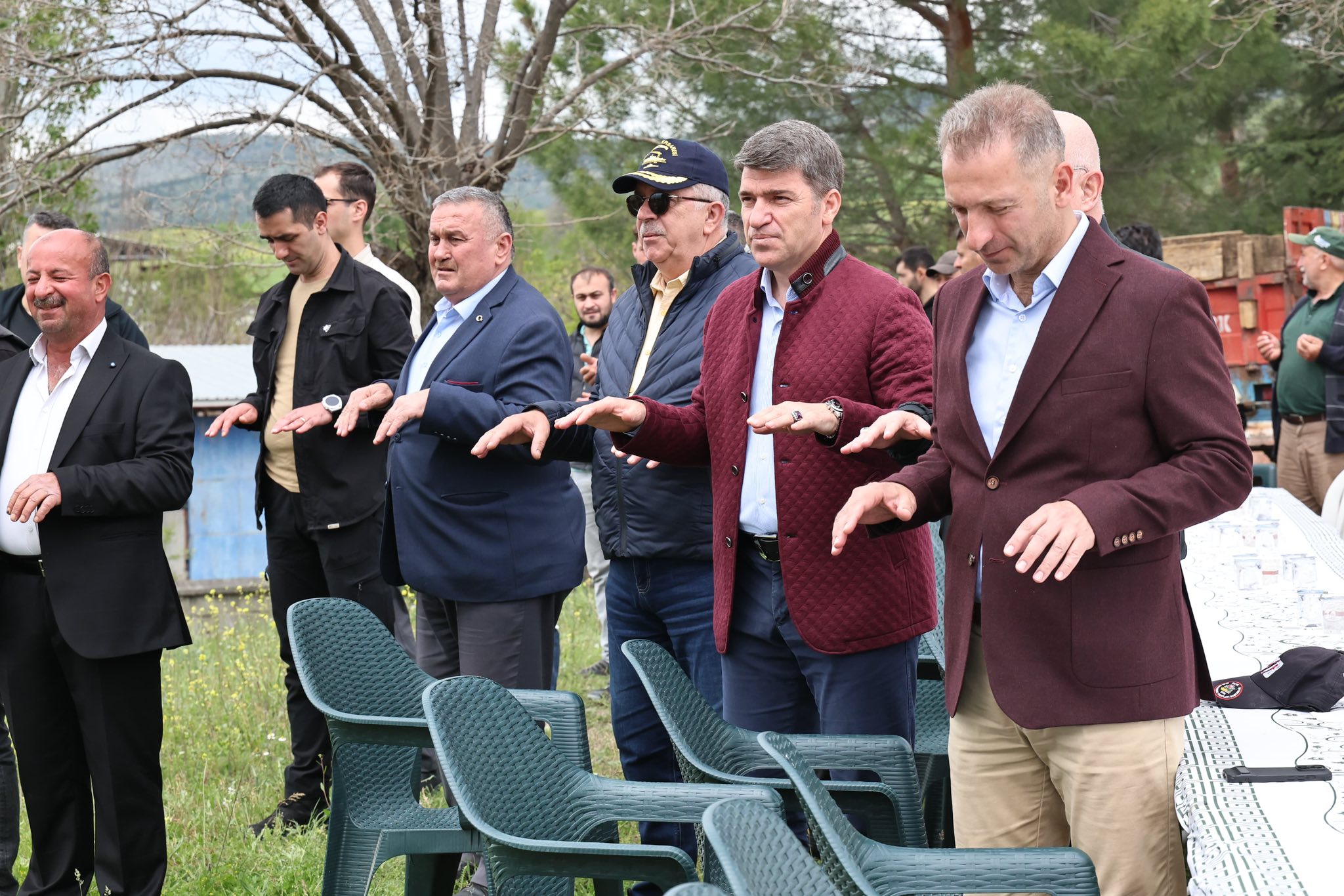 Amasya Valisi Önder Bakan, yağmur duasına katıldı