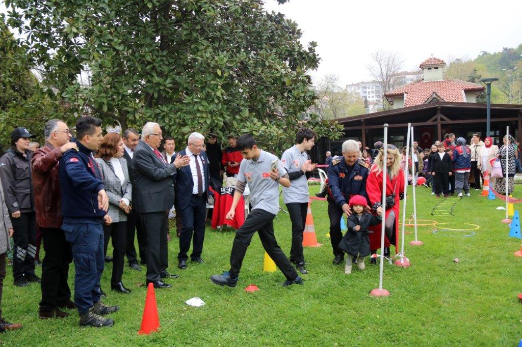 Kdz. Ereğli’de çocuklar doyasıya eğlendi