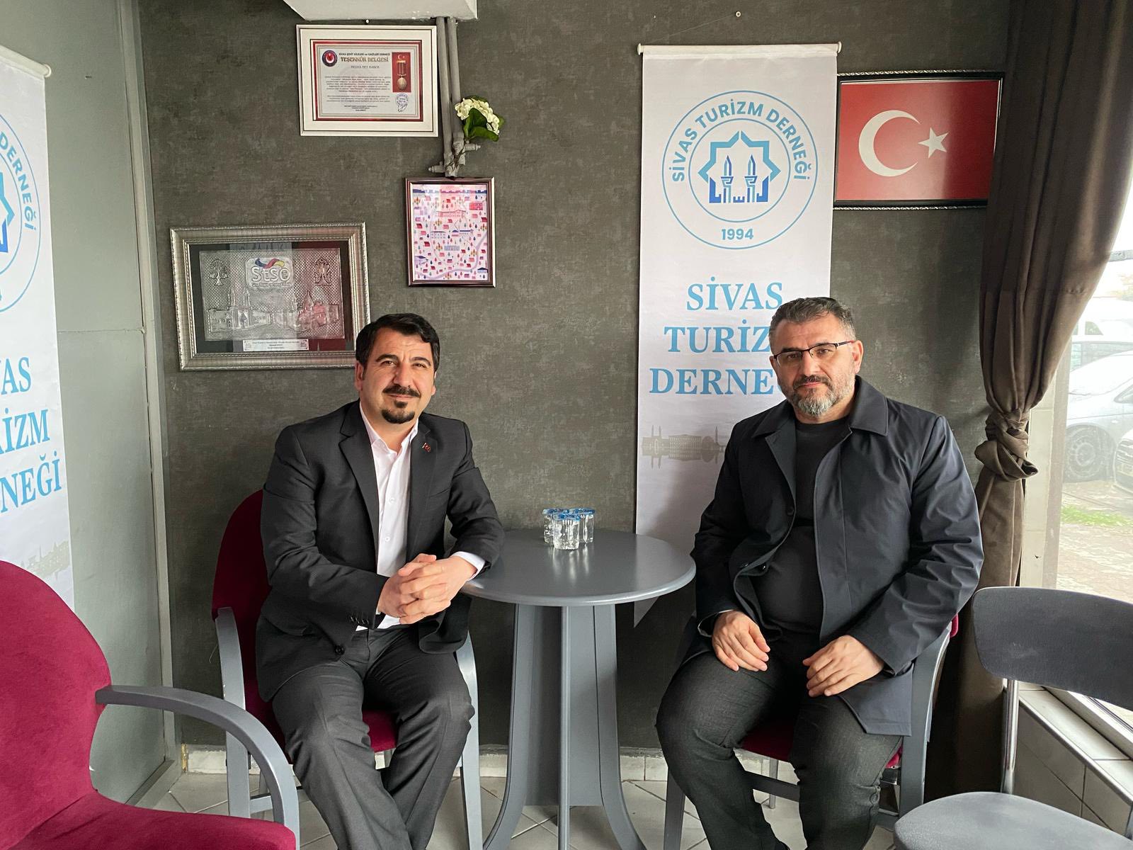 AK Parti Sivas İl Başkanlığı'ndan Sivas Turizm Derneğine ziyaret