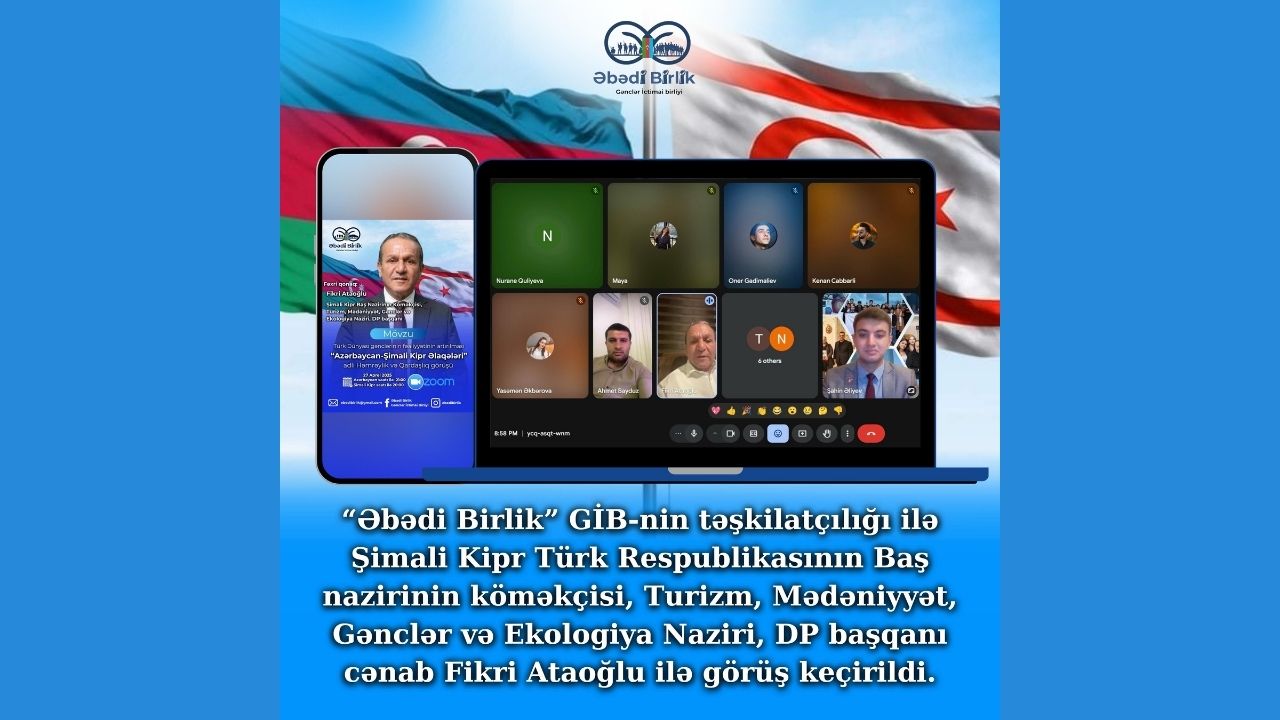 Fikri Ataoğlu "Ebedi Birlik" gençleriyle buluştu: "Azerbaycan bizim hassasiyet gösterdiğimiz bir yerdir"