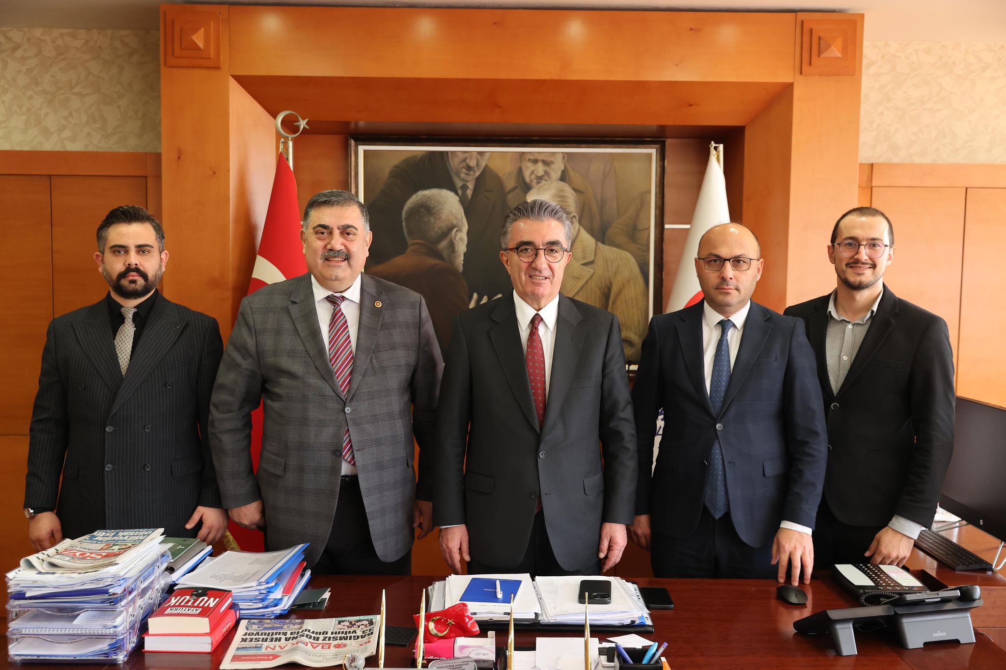 TİMBİR ve BHA’dan Bayrampaşa Belediye Başkanı Hasan Mutlu’ya ziyaret