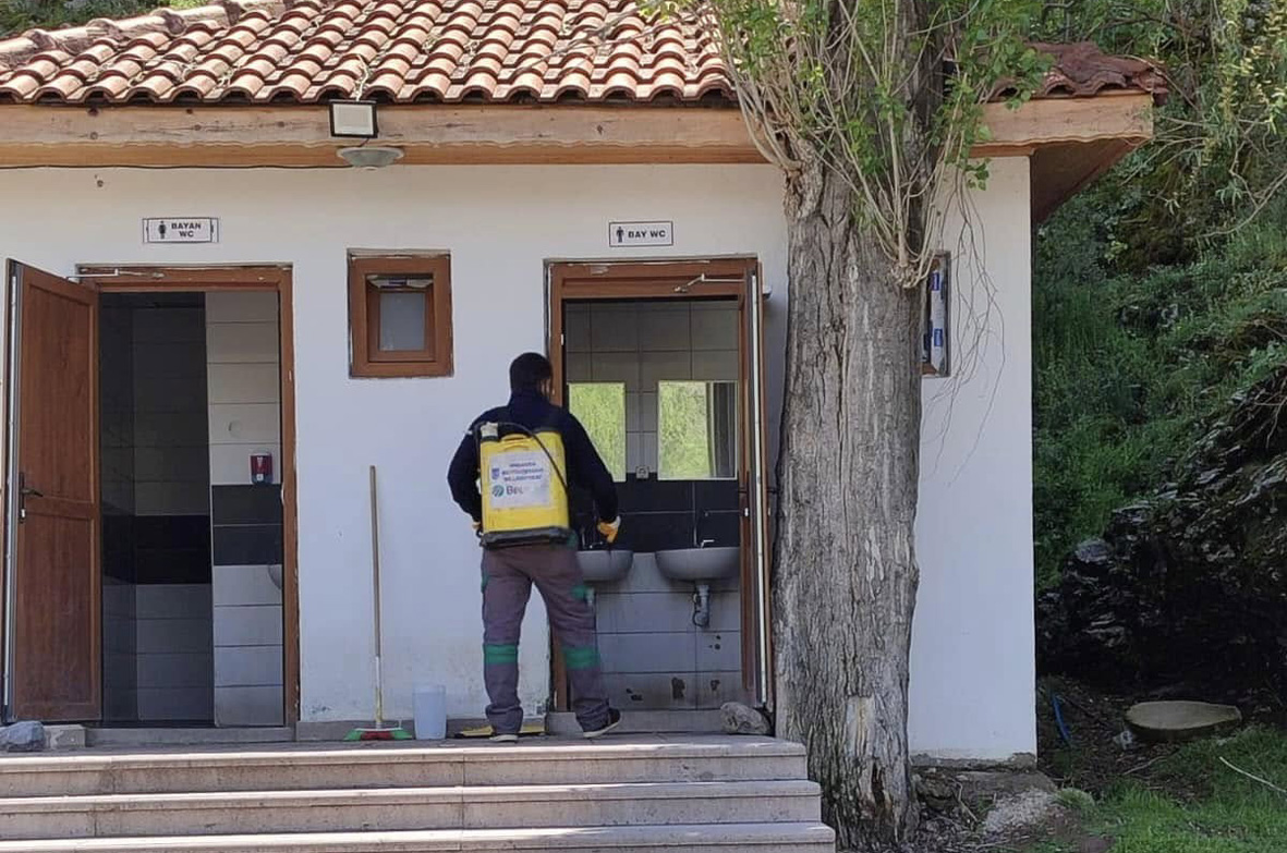 Güdül'de haşerelerle mücadele çalışması başlatıldı