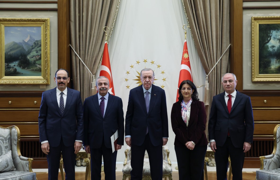 Cumhurbaşkanı Erdoğan, DEM Parti heyetini kabul etti