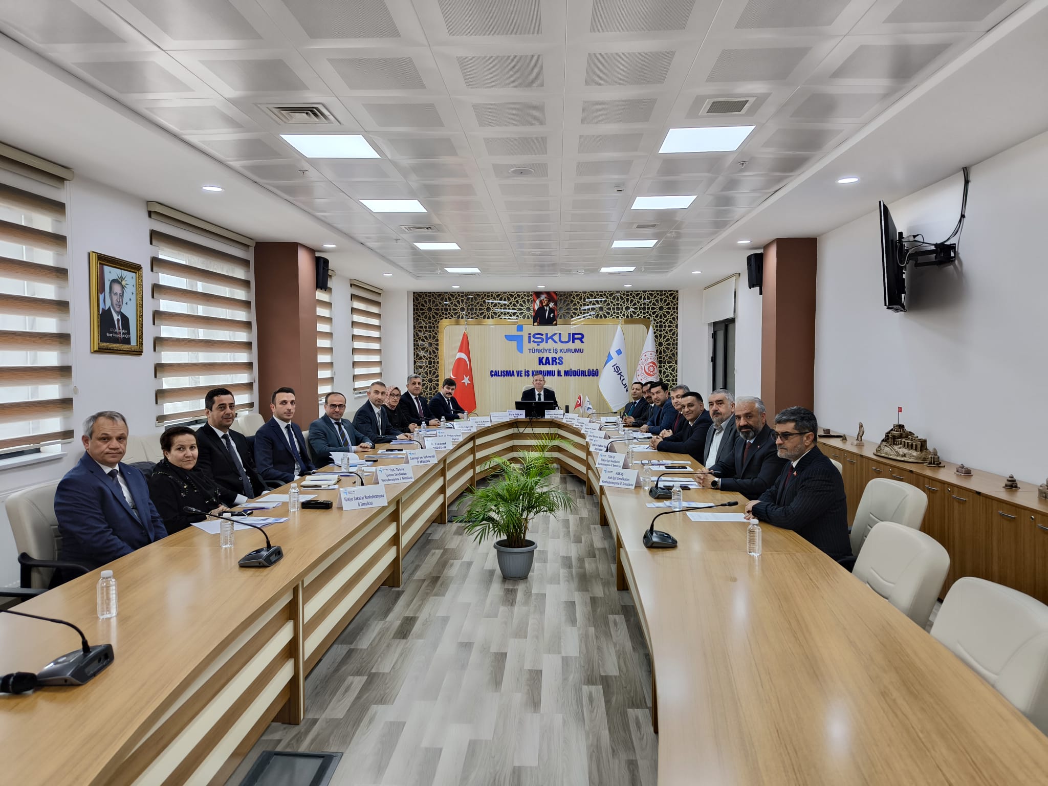 Kars İl İstihdam ve Mesleki Eğitim Kurulu Toplantısı gerçekleştirildi