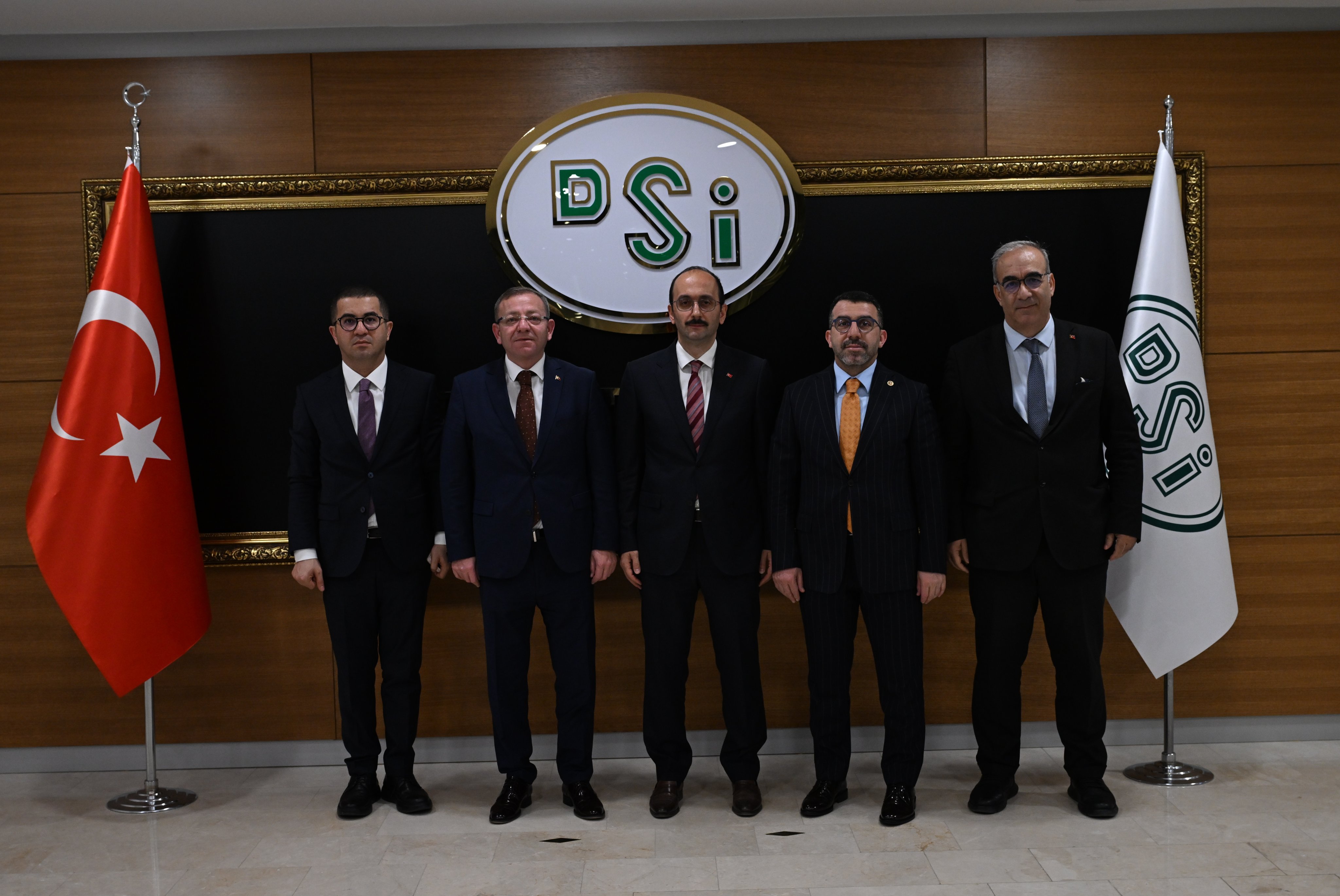 Vali Polat ve Milletvekili Çalkın'dan DSİ Genel Müdürü Balta'ya ziyaret...