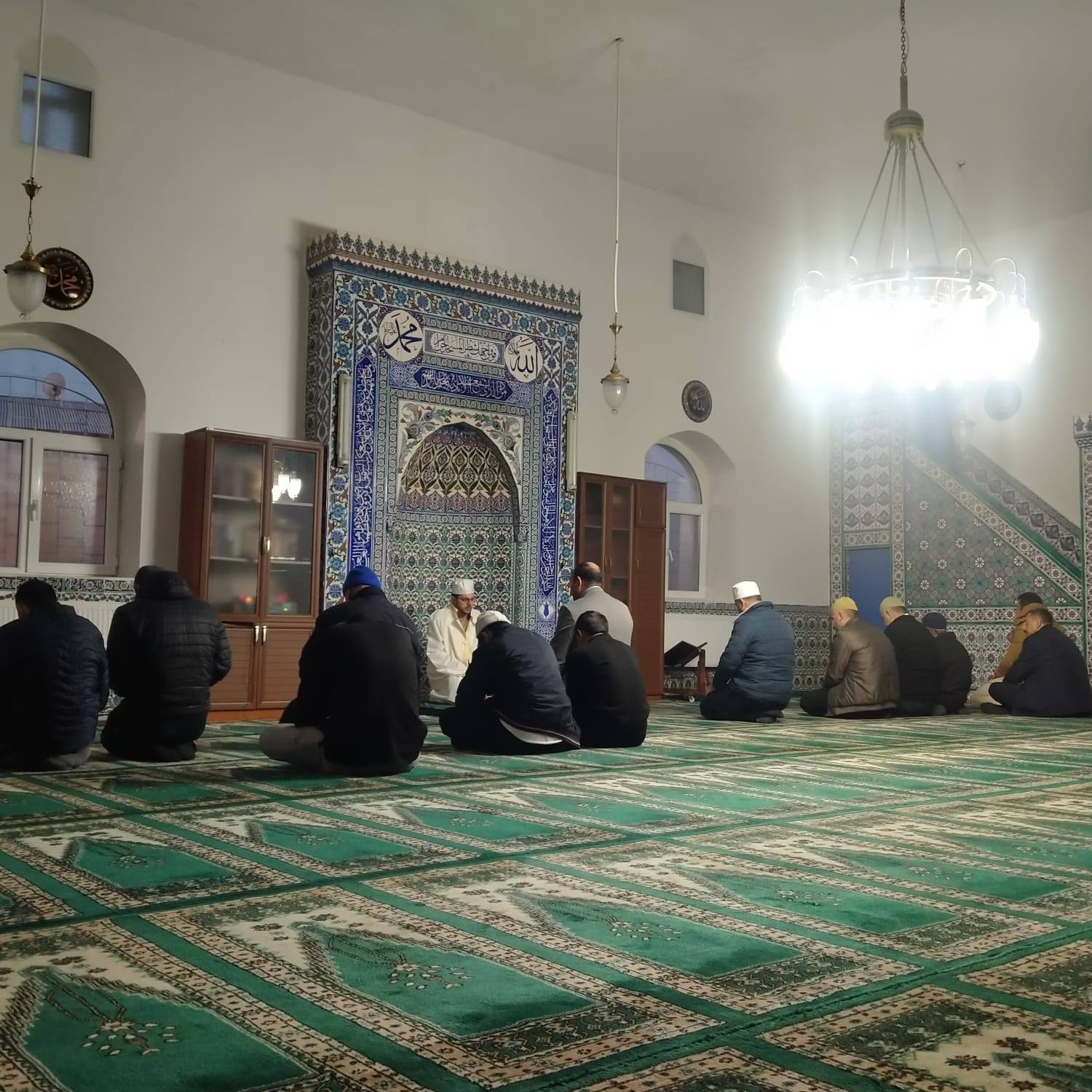 Kars'ta sabah namazı buluşmaları geleneği devam ediyor