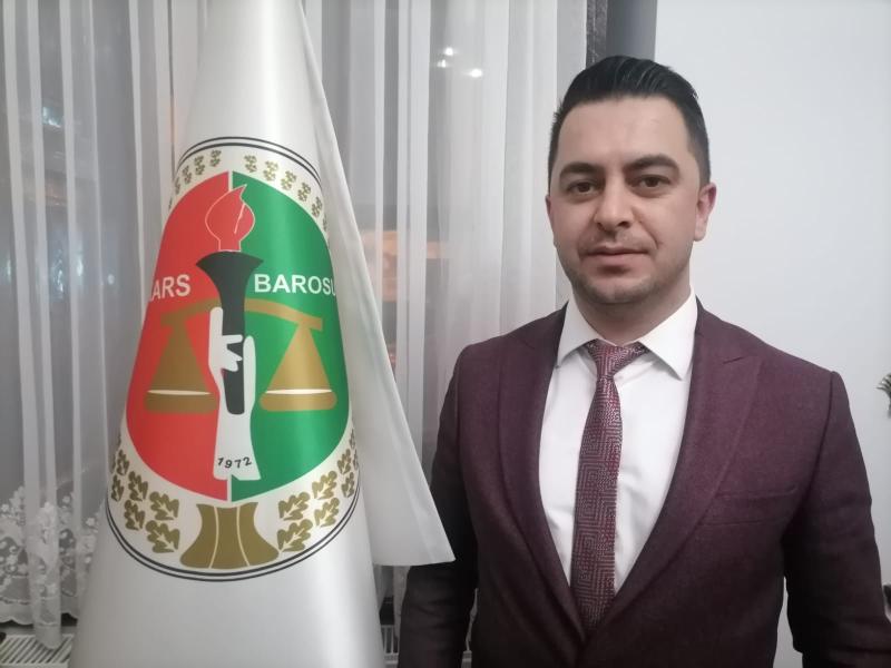 Kars Barosu Başkanı Necat Yağcı'dan Kınama...
