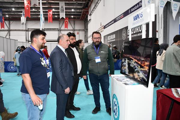 KAÜ, Kuzeydoğu Anadolu Kariyer Fuarı’na katıldı